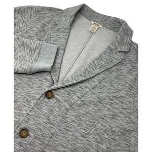 Duluth Trading Co Sweater Men's Medium Long Sleeve Button Up Pockets Cardigan